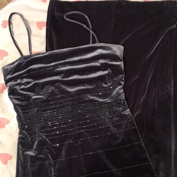 Velour gorgeous dress, size S-M - Picture 9 of 9